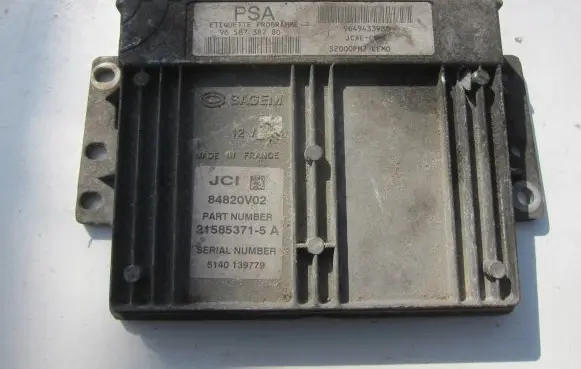 Citroen C3 Engine control unit/module 9649433980 9658738780