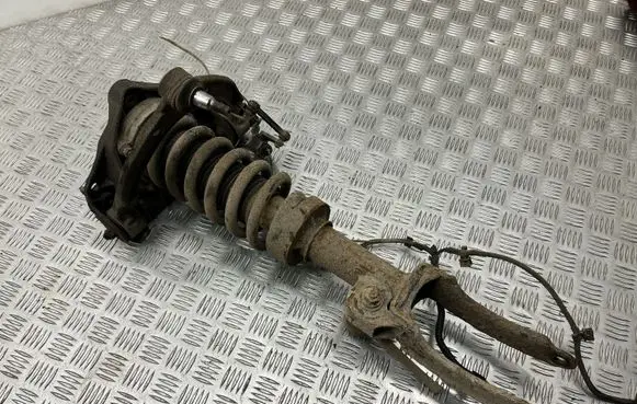 Audi Q7 4L Front shock absorber with coil spring 7L8413031E