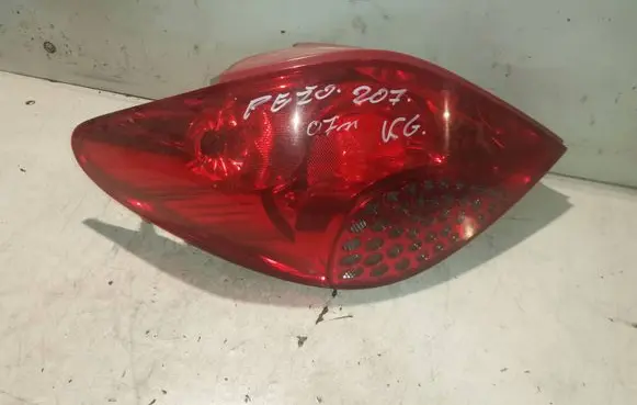 Peugeot 207 Rear/tail lights