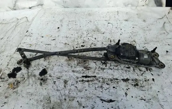 Volkswagen Touareg I Front wiper linkage and motor 3397020676