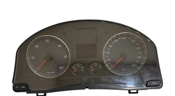 Volkswagen Golf V Speedometer (instrument cluster) 1K0920853Q V0003000