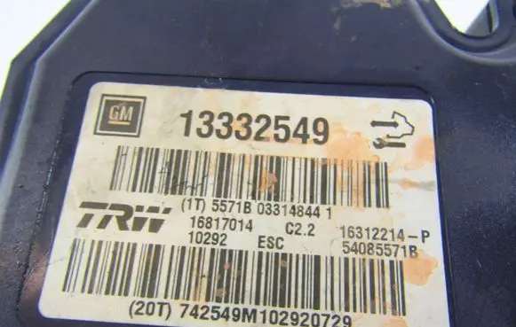 Opel Insignia A ABS Pump 13332549