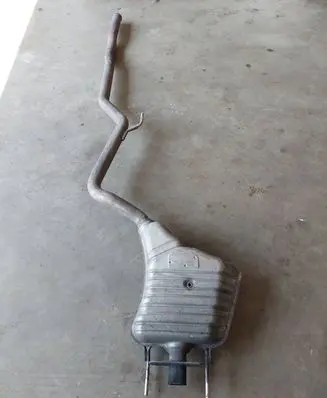 Mercedes-Benz S W221 Muffler/silencer A2214915300 E4050221 SN1542