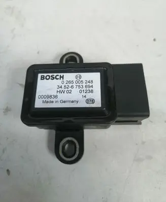 ESP acceleration yaw rate sensor