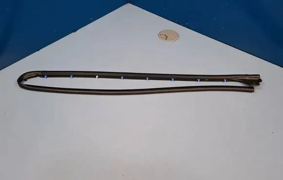 Citroen Berlingo Rubber seal sliding door (on door) 9832997080