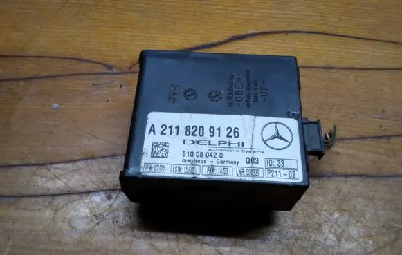 Mercedes-Benz CLK A209 C209 Alarm control unit/module A2118209126