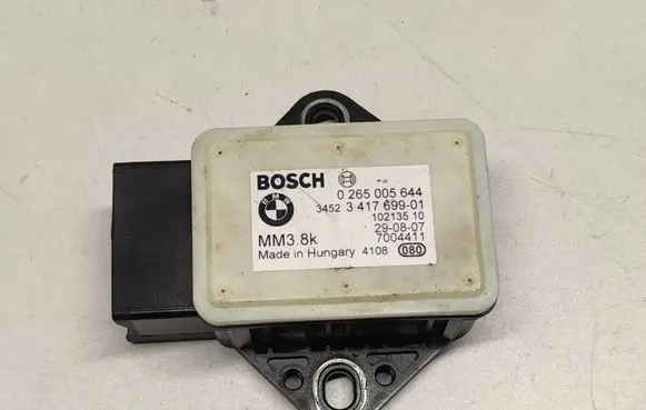 BMW X3 E83 ESP acceleration yaw rate sensor 3417699 0265005644 7004411