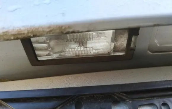 Renault Espace - Grand espace IV Number plate light