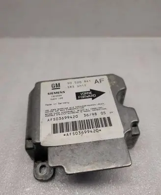 Opel Astra G Airbag control unit/module 90520841 1923594 AFS03699420