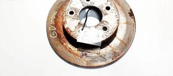Nissan Almera Tino Rear brake disc neventiliuojamas
