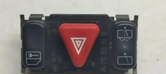 Mercedes-Benz E W210 Hazard light switch 2108208010