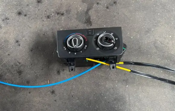 Fiat Ducato Climate control unit 