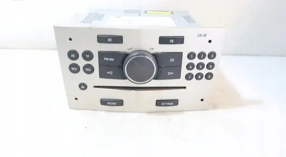 Opel Astra H Radio/GPS head unit trim 