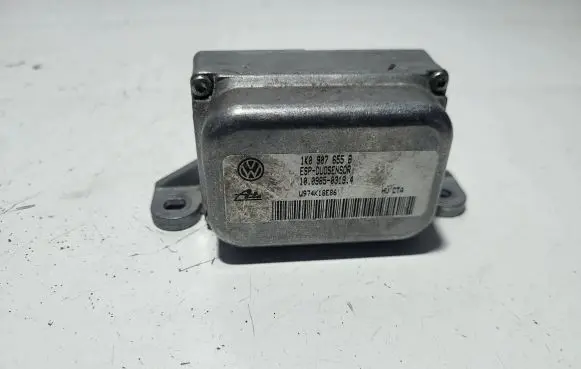 Volkswagen Golf V ESP acceleration yaw rate sensor 1K0907655B 10098503194 U974K18E86