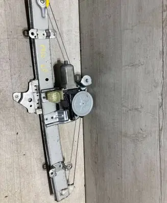 Front door window regulator with motor