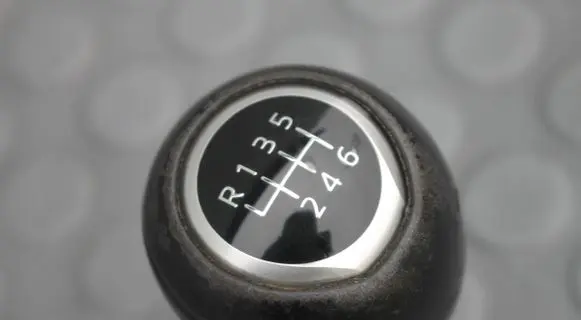 Mazda CX-3 Gear lever shifter trim leather/knob 