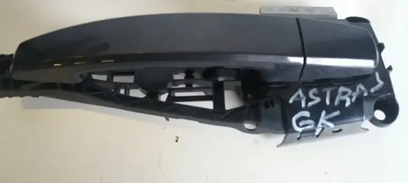 Opel Astra J Rear door exterior handle 1409621LH