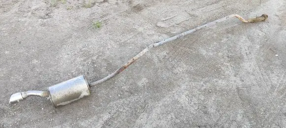 Dacia Sandero II Muffler/silencer 201004724R 4119
