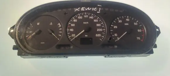 Renault Scenic I Speedometer (instrument cluster) 215781612