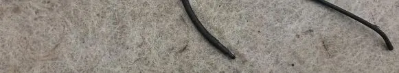 Jaguar XF X250 Windshield washer fluid hose 