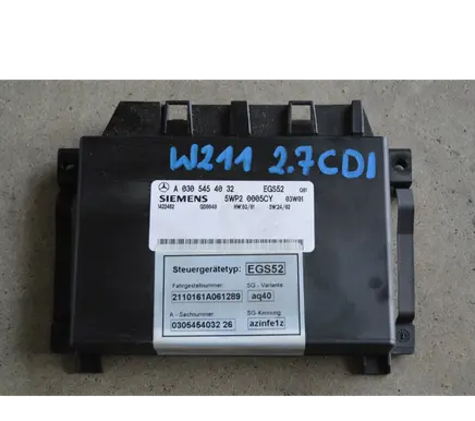 Mercedes-Benz E W211 Gearbox control unit/module A0305454032 5WP20005CY 2110161A061289