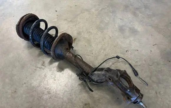 Ford Transit Front shock absorber with coil spring