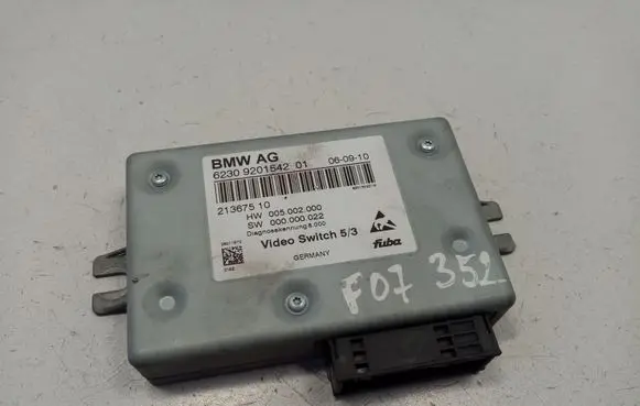 BMW 5 GT F07 Video control module 62309201542 65509201542 65509254343