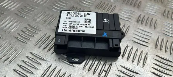 Mercedes-Benz E C207 W207 Fuel injection pump control unit/module A2129003508 A2124460171