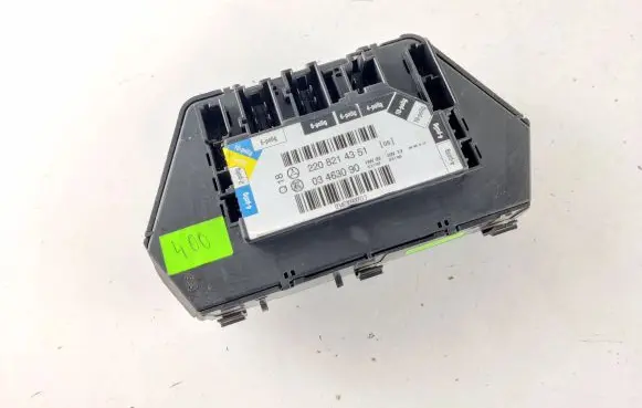Mercedes-Benz S W220 Seat control module 2208214351 03463090 034630900913