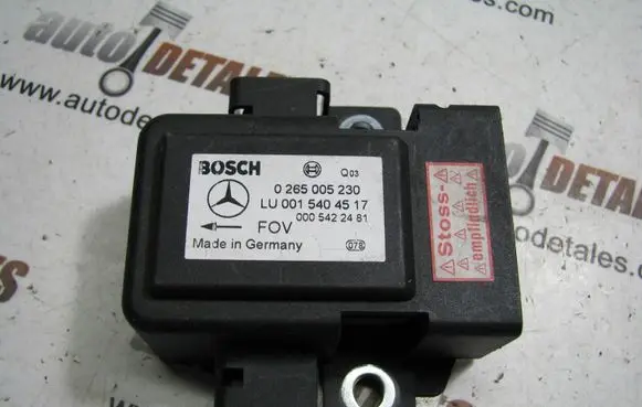 Mercedes-Benz E W210 ESP acceleration yaw rate sensor A0015404517