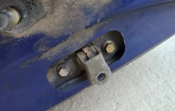 Nissan Almera N16 Rear door check strap stopper