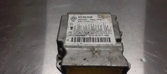 Volkswagen Golf VI Airbag control unit/module 5C0959655B