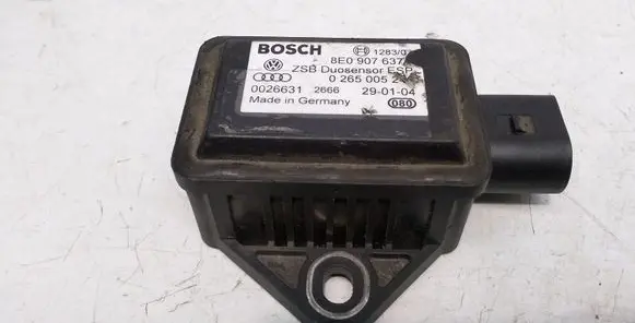 Audi A6 S6 C5 4B ESP acceleration yaw rate sensor 8E0907637A 0265005245
