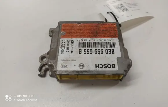 Audi A4 S4 B6 8E 8H Airbag control unit/module 8E0959655B 0285001483
