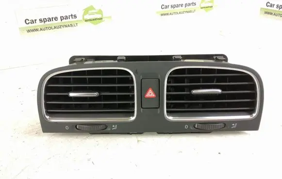 Volkswagen Golf VI Dash center air vent grill 5K0819728 5K0815735