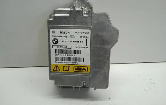 BMW X5 E70 Airbag control unit/module 9189905 0285010252 319189905018