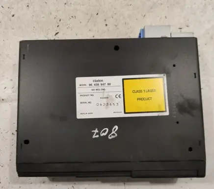 Peugeot 807 CD/DVD changer 9643884780