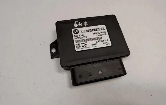 BMW 5 F10 F11 Rear brake EMF control unit/module 6799083 34436799083