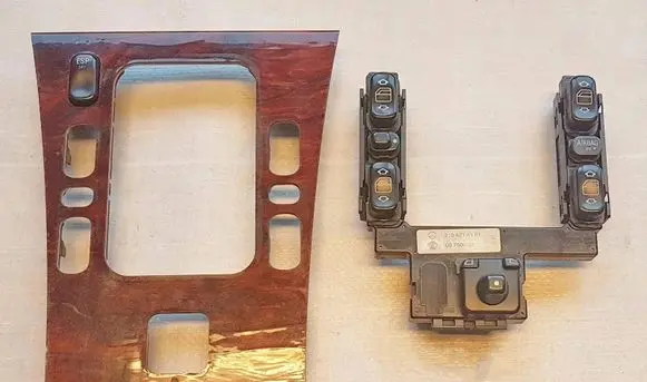 Electric window control switch