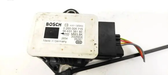 Citroen C4 Grand Picasso ESP acceleration yaw rate sensor 9663138180 0265005715
