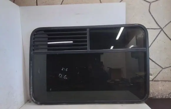 Fiat Ducato Rear windscreen/windshield window 43R000471