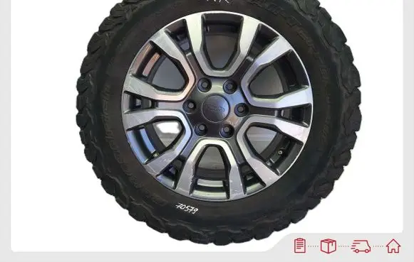 Ford Ranger R18 alloy rim JB3C1007R2A