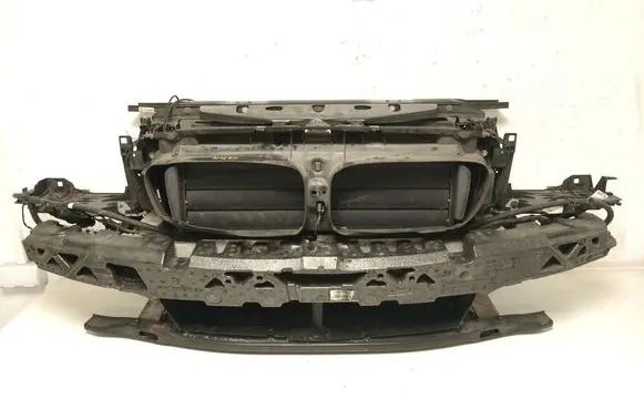 BMW 5 F10 F11 Radiator support slam panel 7332893 8509175 7805629