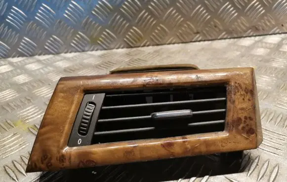 Dashboard air vent grill cover trim