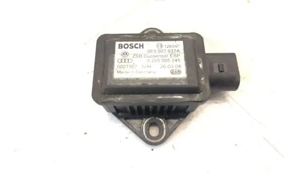 Audi A6 S6 C5 4B ESP acceleration yaw rate sensor 8E0907637A 0265005245
