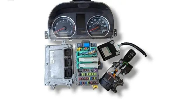 Engine ECU kit and lock set