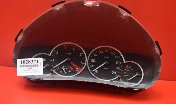 Peugeot 206 CC Speedometer (instrument cluster) 9659729480