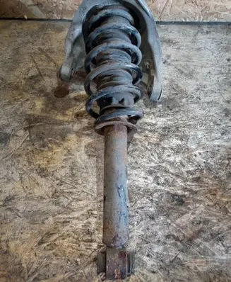 Peugeot 407 Front shock absorber with coil spring D47035 07277N38