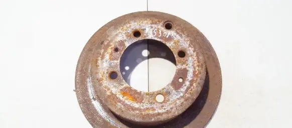 Mitsubishi Galant Rear brake disc neventiliuojamas