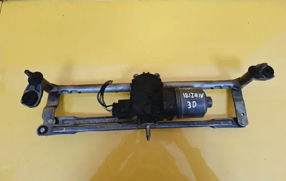 Seat Ibiza IV (6J,6P) Front wiper linkage and motor 6R1955023A 6R1955119